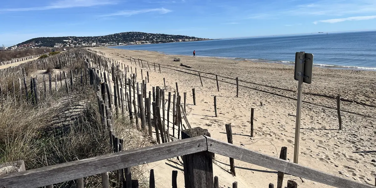 piste vélo Sète - Marseillan